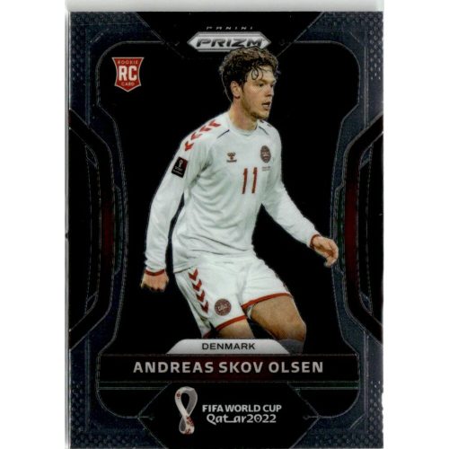 2022 Panini Prizm World Cup  #66 Andreas Skov Olsen