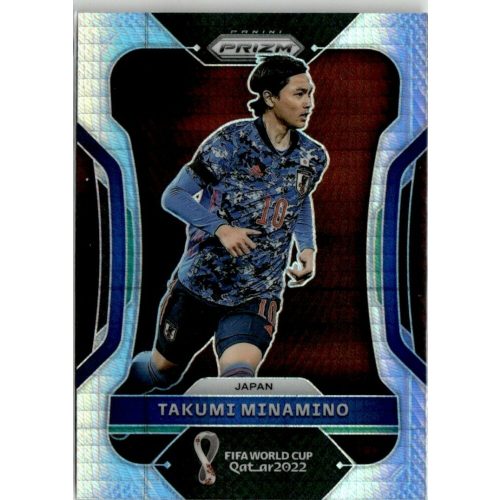 2022 Panini Prizm World Cup Hyper #133 Takumi Minamino