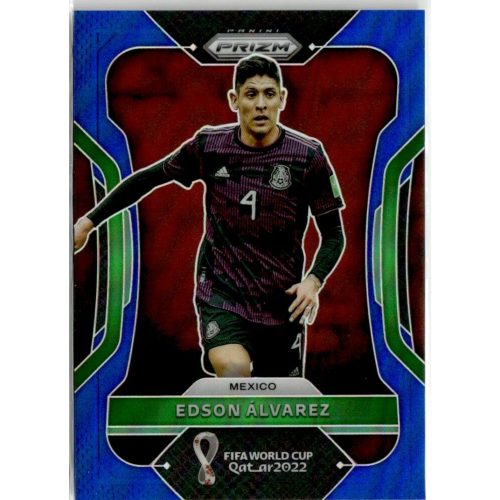 2022 Panini Prizm World Cup Blue #144 Edson Alvarez 187/299