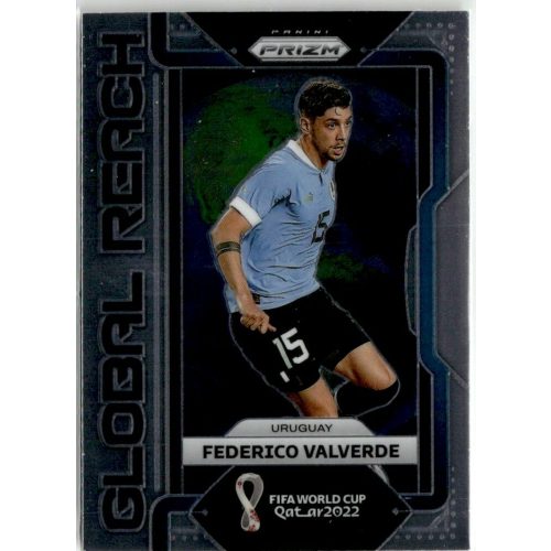 2022 Panini Prizm World Cup Global Reach  #11 Federico Valverde