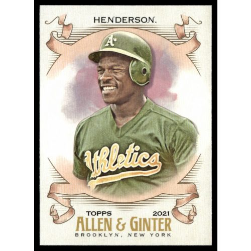 2021-22 Topps Allen and Ginter  #30 Rickey Henderson