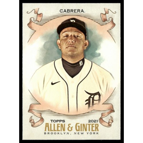 2021-22 Topps Allen and Ginter  #109 Miguel Cabrera