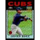 2021-22 Topps '86 Topps Silver Pack Chrome  #86BC-36 Javier Baez