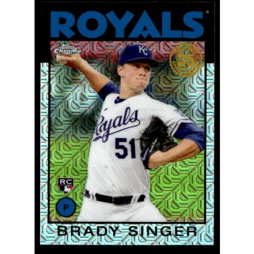 2021-22 Topps '86 Topps Silver Pack Chrome  #86BC-3 Brady Singer