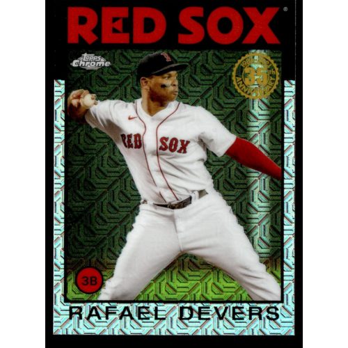 2021-22 Topps '86 Topps Silver Pack Chrome  #86BC-59 Rafael Devers