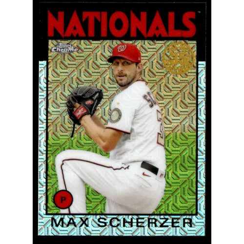 2021-22 Topps '86 Topps Silver Pack Chrome  #86BC-95 Max Scherzer