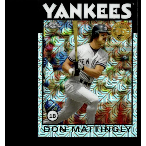 2021-22 Topps '86 Topps Silver Pack Chrome  #86BC-47 Don Mattingly