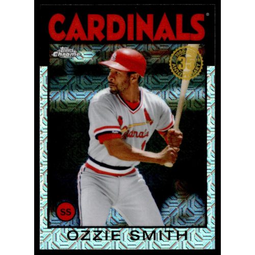 2021-22 Topps '86 Topps Silver Pack Chrome  #86BC-32 Ozzie Smith