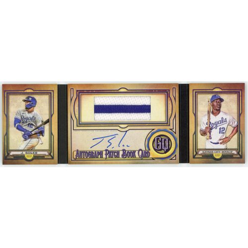 2021-22 Topps Gypsy Queen Autograph Patch Booklets #GQAPJS Jorge Soler 12/20