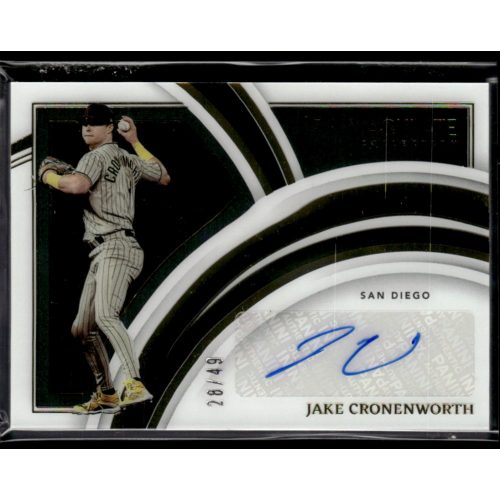 2022-2023 Panini Immaculate Collection Clearly Signatures  #CIS-JC Jake Cronenworth 28/49