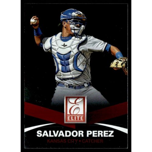 2015-2016 Panini Elite  #58 Salvador Perez