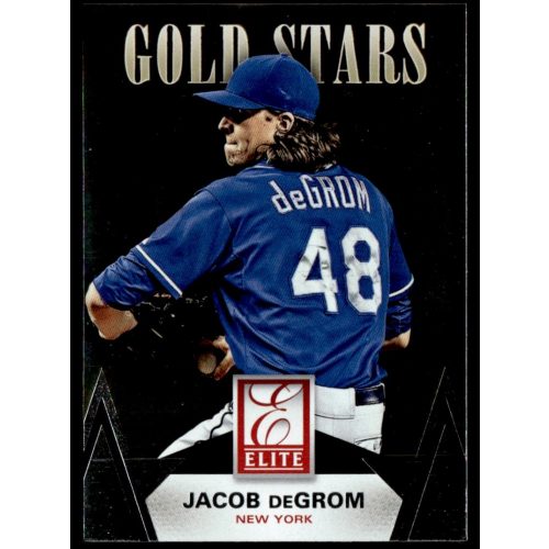 2015-2016 Panini Elite Gold Stars  #2 Jacob deGrom