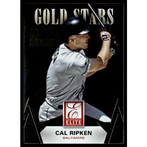 2015-2016 Panini Elite Gold Stars  #13 Cal Ripken