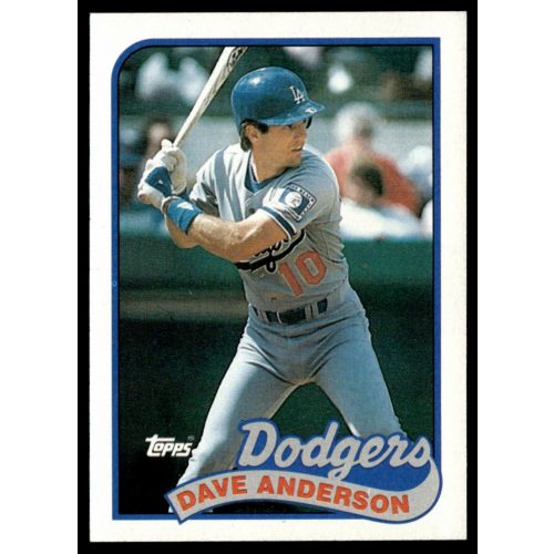 1989-1990 Topps  #117 Dave Anderson