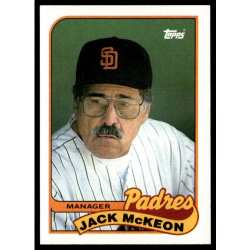 1989-1990 Topps  #624 Jack McKeon