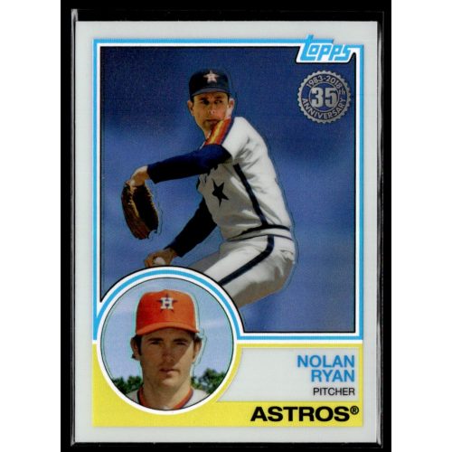 2018-2019 Topps Chrome Silver  #61 Nolan Ryan