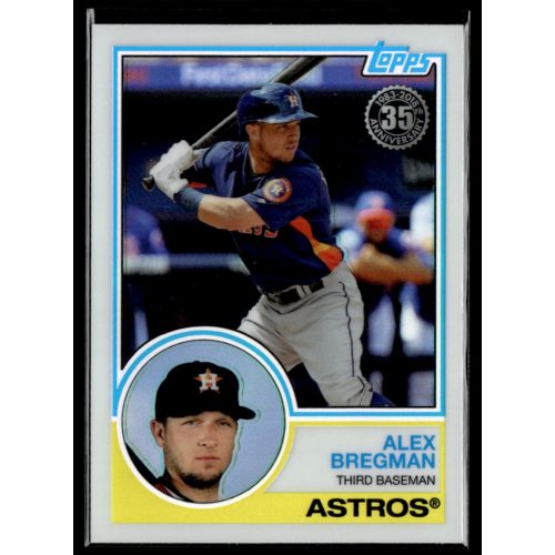 2018-2019 Topps Chrome Silver  #70 Alex Bregman