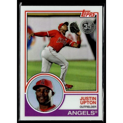 2018-2019 Topps Chrome Silver  #90 Justin Upton