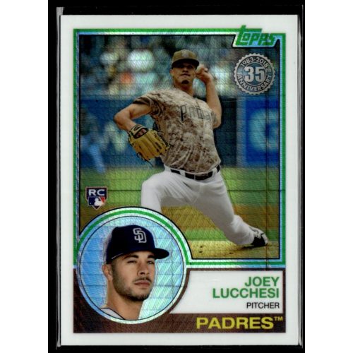 2018-2019 Topps Chrome Silver  #112 Joey Lucchesi