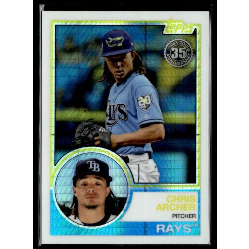 2018-2019 Topps Chrome Silver  #128 Chris Archer