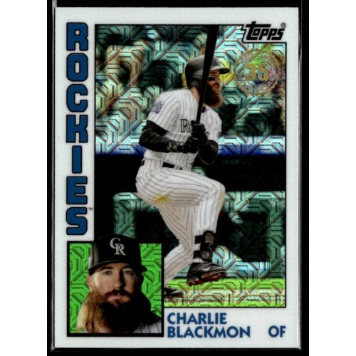 2019-2020 Topps Chrome Silver  #T84-10 Charlie Blackmon