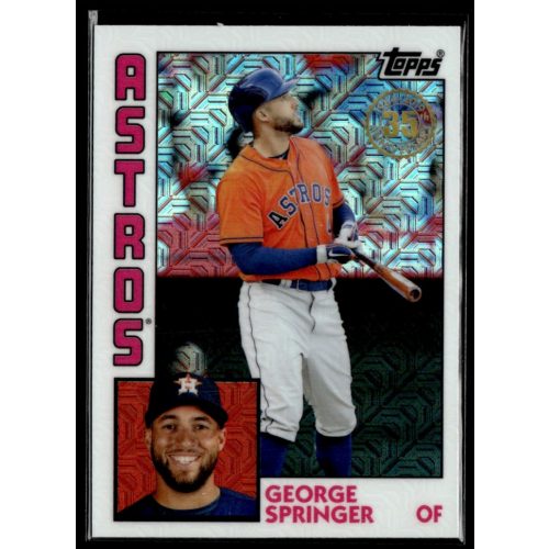 2018-2019 Topps Chrome Silver  #T84-13 George Springer