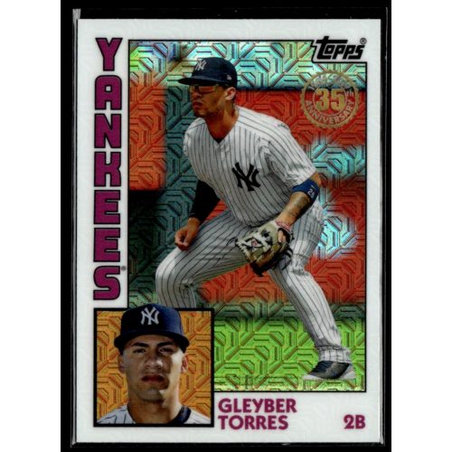 2019-2020 Topps Chrome Silver  #T84-21 Gleyber Torres