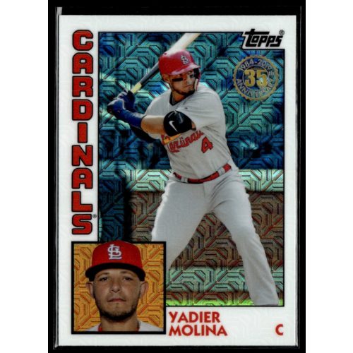 2018-2019 Topps Chrome Silver  #T84-24 Yadier Molina