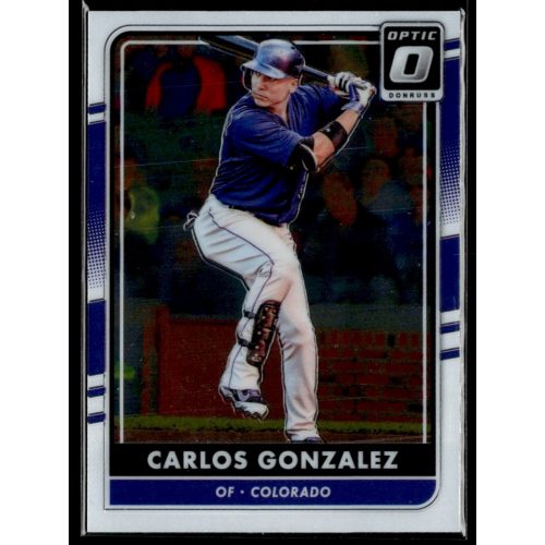 2016-2017 Donruss Optic  #72 Carlos Gonzalez