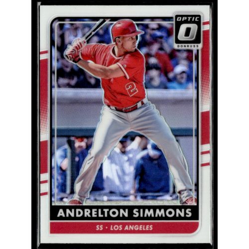 2016-2017 Donruss Optic Holo  #148 Andrelton Simmons