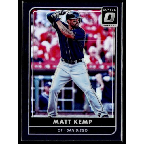 2016-2017 Donruss Optic Purple  #109 Matt Kemp