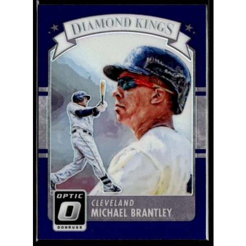 2016-2017 Donruss Optic Diamond Kings Purple  #8 Michael Brantley