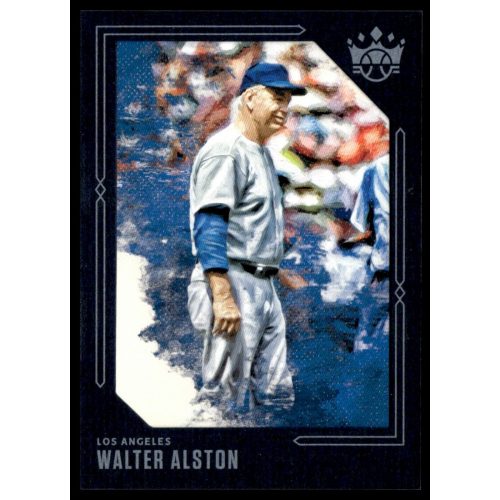 2020-2021 Panini Diamond Kings Blue Frame  #4 Walter Alston