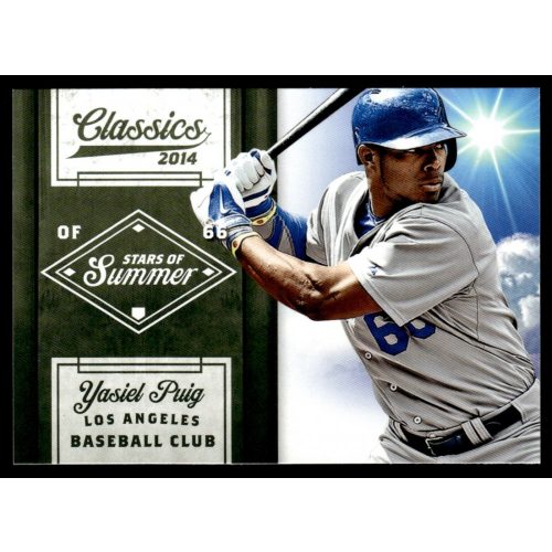 2014-2015 Panini Classics Stars of Summer  #24 Yasiel Puig