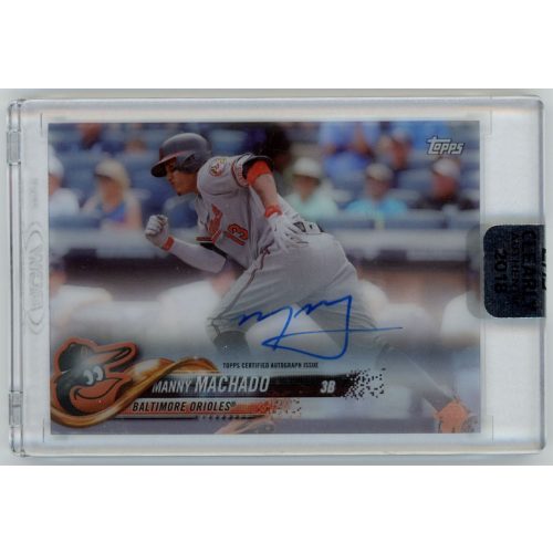 2018-2019 Topps Clearly Authentic Autographs  #CAA-MM Manny Machado