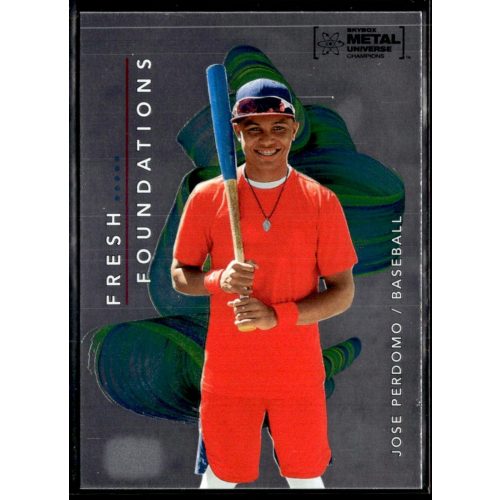 2022-23 Skybox Metal Universe Champions Fresh Foundation #FF42 Jose Perdomo