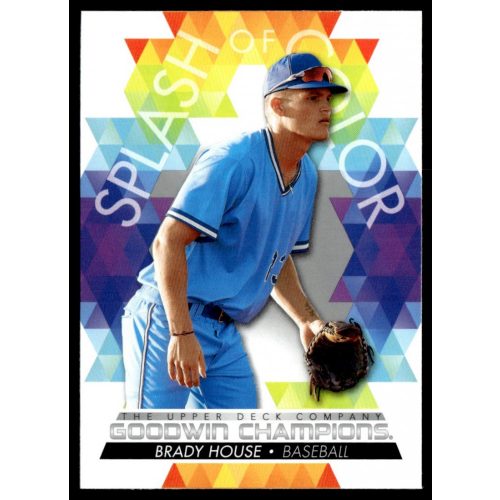 2022-23 Upper Deck Goodwin Champions Splash Of Color #107 Brady House