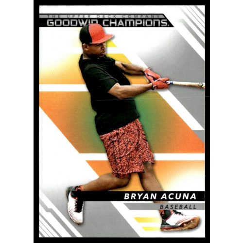 2022-23 Upper Deck Goodwin Champions  #36 Bryan Acuna