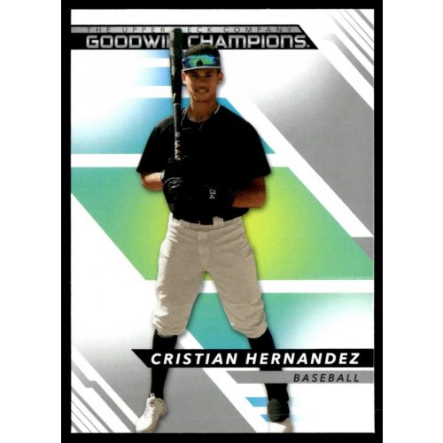 2022-23 Upper Deck Goodwin Champions  #21 Cristian Hernandez