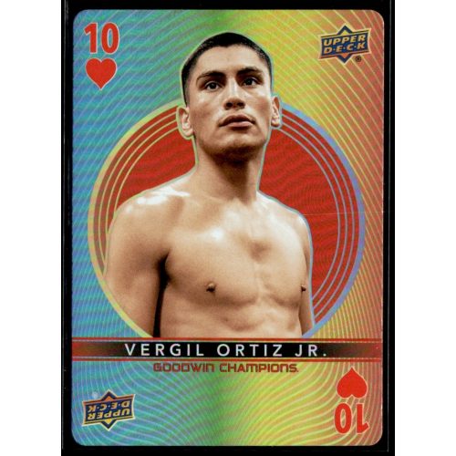 2022-23 Upper Deck Goodwin Champions Playing Cards #10H Vergil Ortiz Jr.