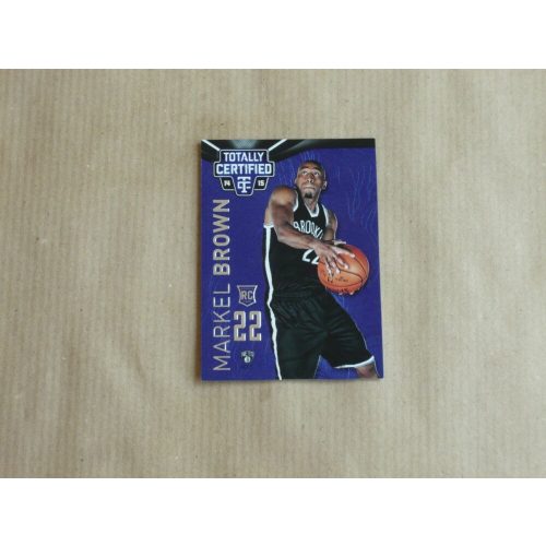 2014-15 Totally Certified Platinum Blue #176 Markel Brown