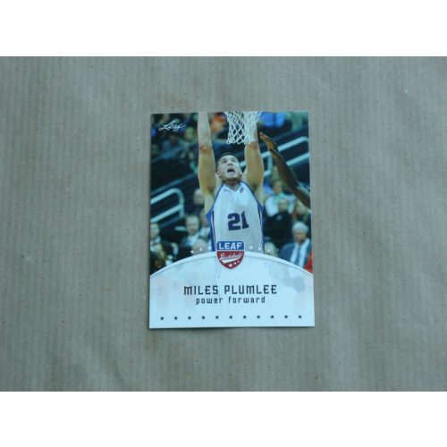 2012-13 Leaf #MP1 Miles Plumlee