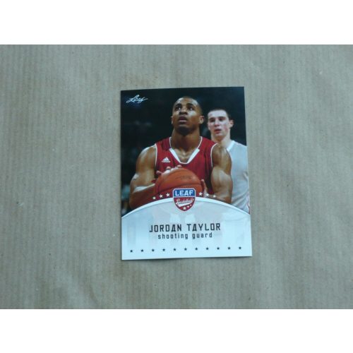 2012-13 Leaf #JT1 Jordan Taylor