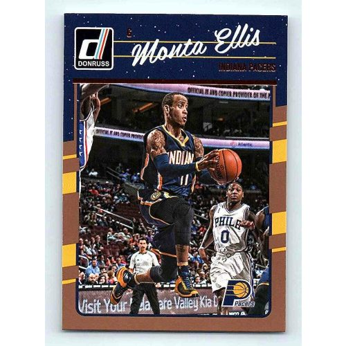 2016-17 Donruss Basketball Base #94 Monta Ellis