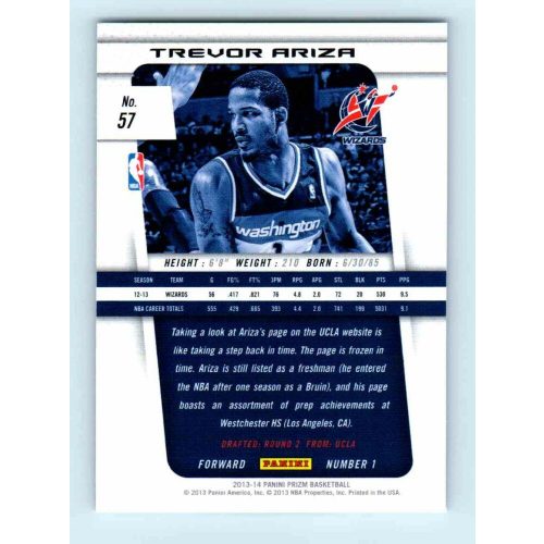 2013-14 Panini Prizm Base #57 Trevor Ariza