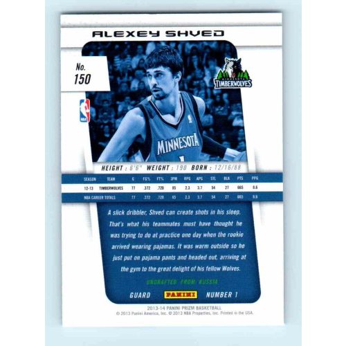 2013-14 Panini Prizm Base #150 Alexey Shved