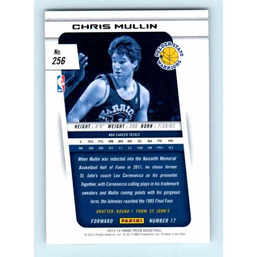 2013-14 Panini Prizm Base #256 Chris Mullin