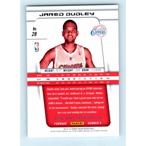 2013-14 Panini Prizm Base #28 Jared Dudley