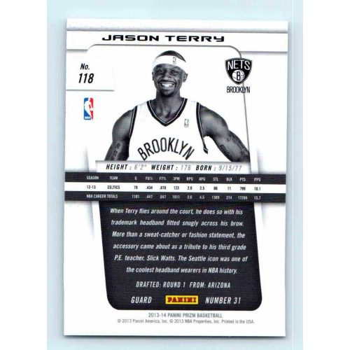 2013-14 Panini Prizm Base #118 Jason Terry