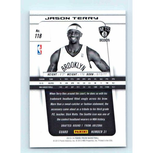 2013-14 Panini Prizm Base #118 Jason Terry